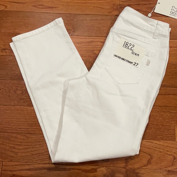 1822 Denim Denim - NWT 1822 Denim white jeans 27